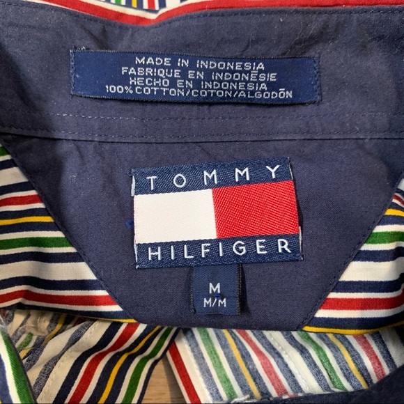 Vintage Tommy Hilfiger Striped Shirt - Picture 10 of 10